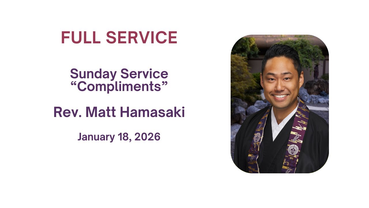 Sunday service - 1/18/2026