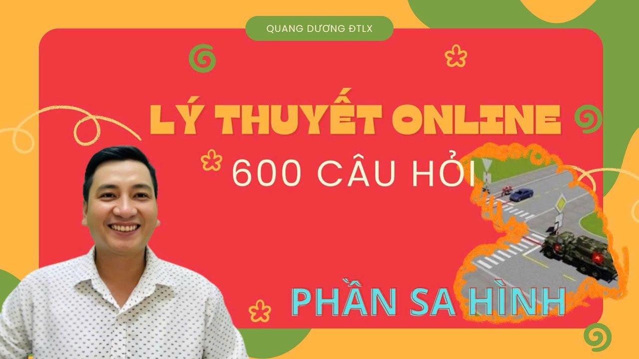 Hướng Dẫn Học Nhanh Bộ 600 Câu Luật Mới – Dành Cho Người Bận Rộn (Học Online Linh Hoạt) Phần Sa Hình