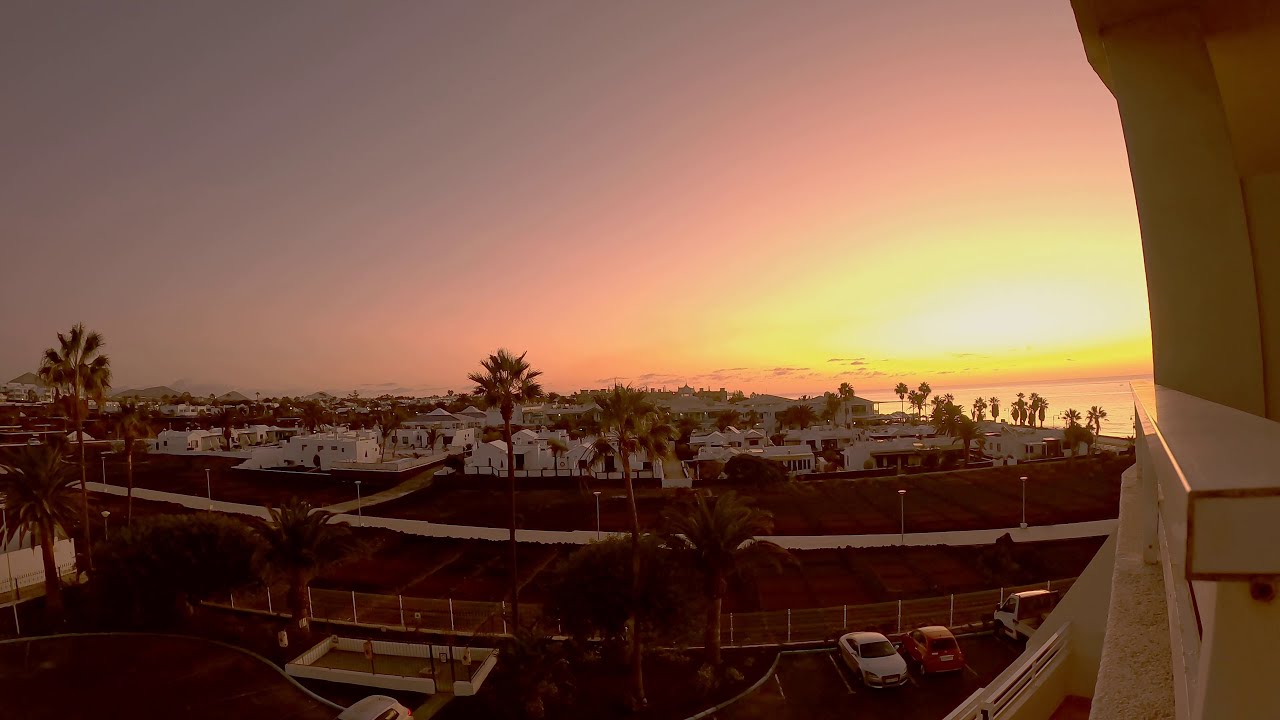Lanzarote Sunrise Timelapse