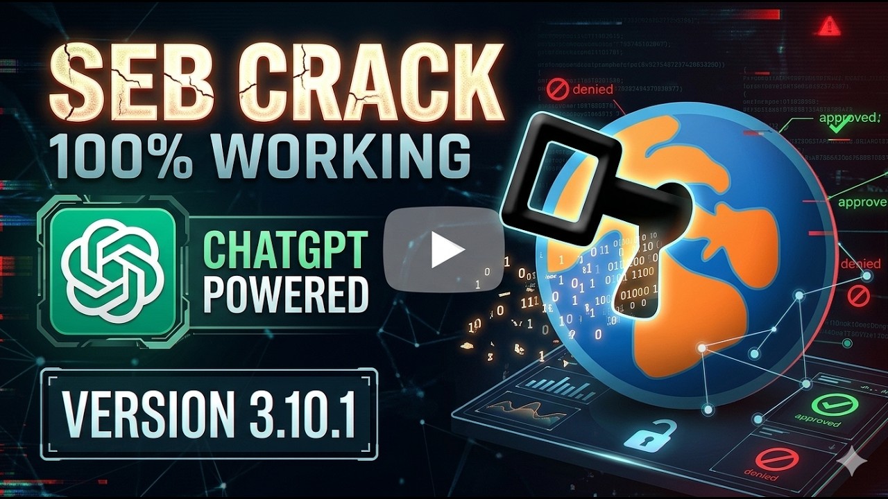 How To Cheat On Safe Exam Browser | SEB bypass | SEB Crack | SEB Cheat