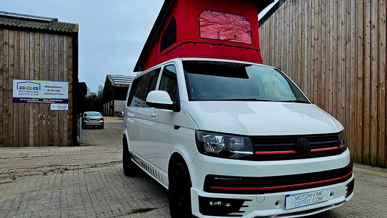 For Sale T6 LWB transporter 2018 45k miles West Dubz pop top camper