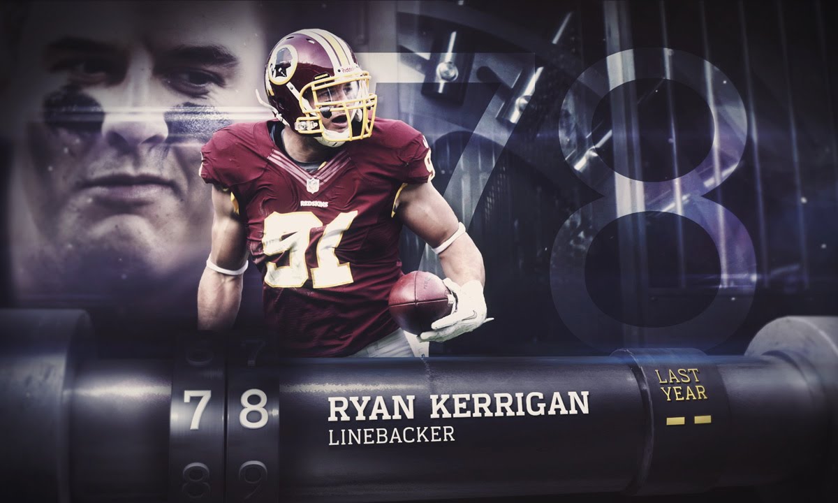 #78 Ryan Kerrigan (LB, Kerrigan) | Top 100 Players of 2015