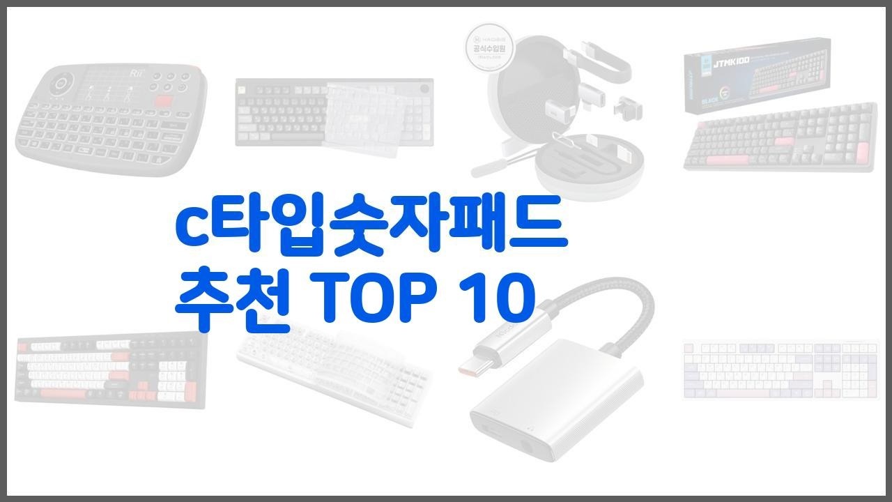c타입숫자패드 추천 최고의 가성비! 실구매자 후기와 판매량으로 확인한 베스트 상품