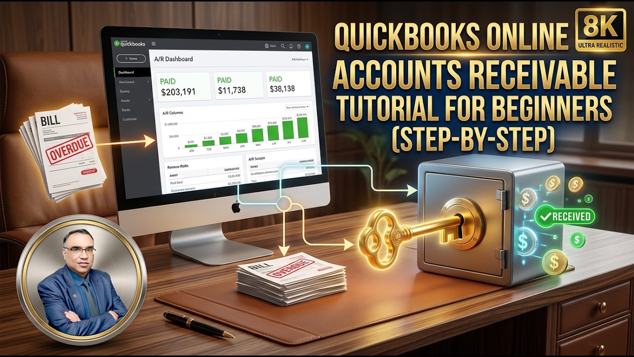 QuickBooks Online AR Reports Tutorial  | Manage Cash Flow Effectively