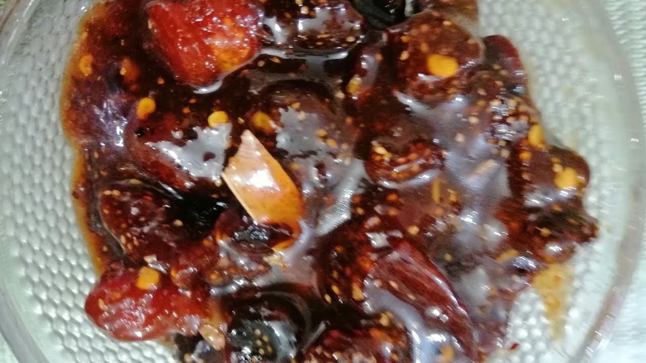 Strawberry chutney||strawberry achar-recipe in Bangla