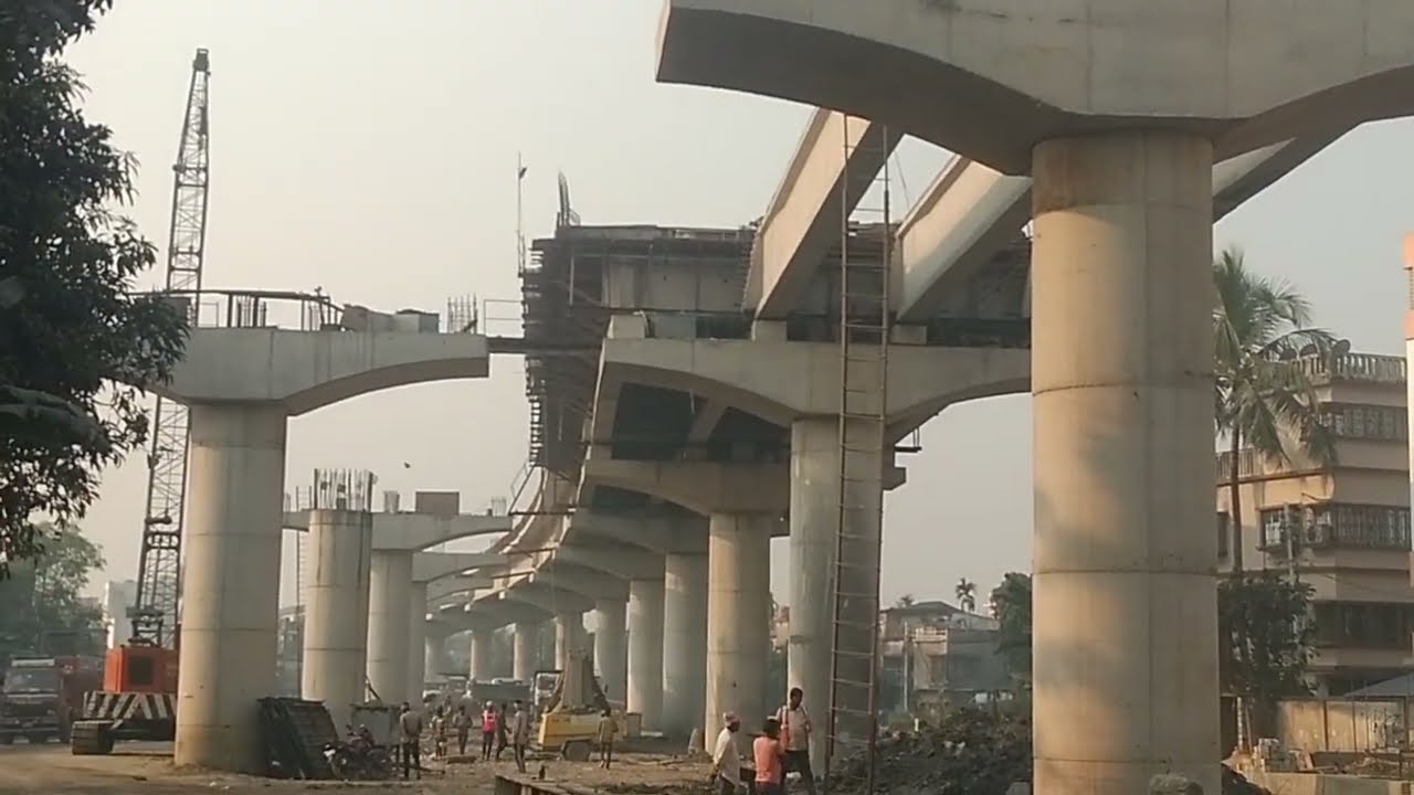 #Belghoria and #Kalyani Expressway bridge update #allstoryteller