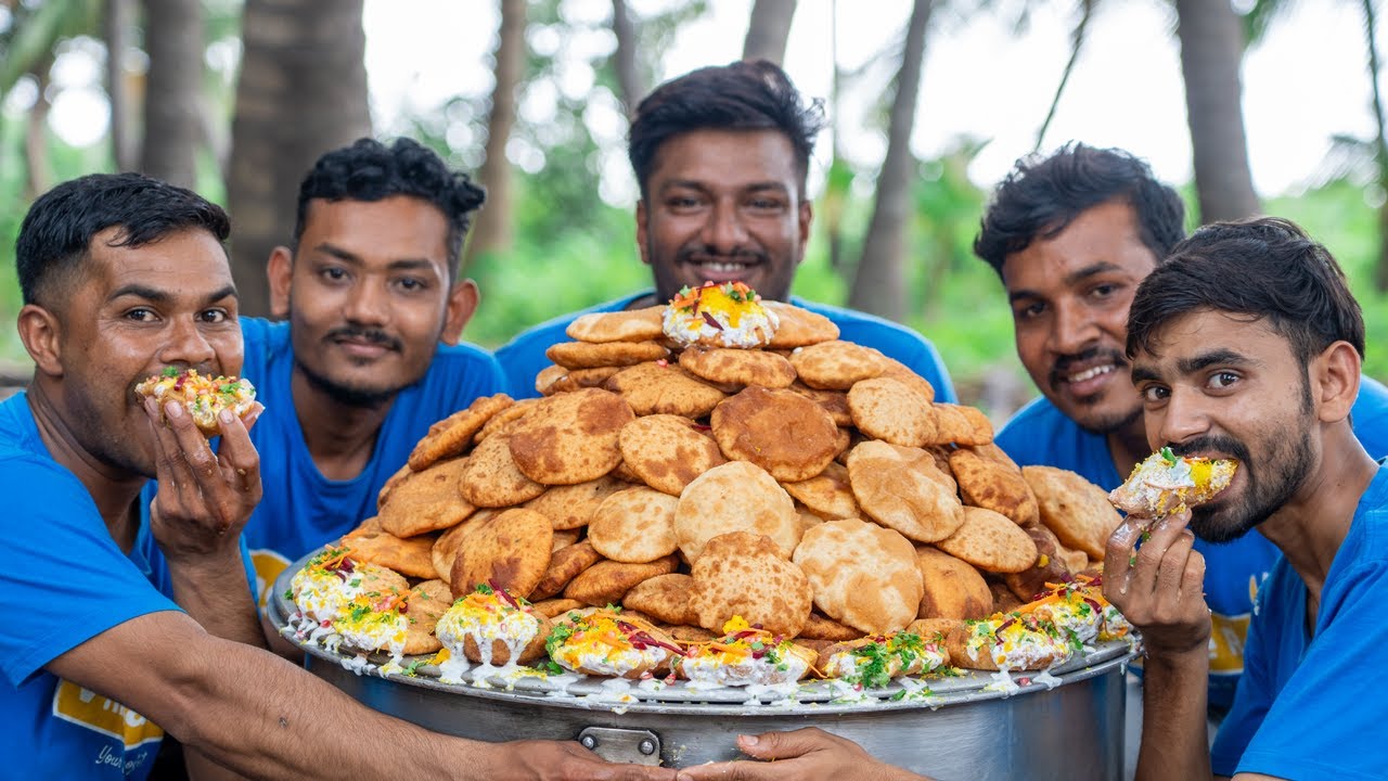 RAJ KACHORI | Street Style Raj Kachori Recipe | Chaat Recipe | Village Rasoi