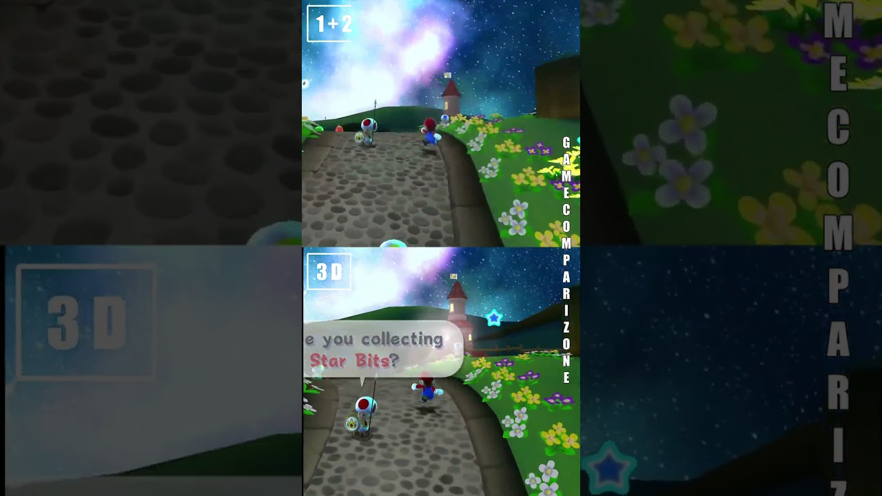 Super Mario Galaxy 1+2 vs Super Mario 3D All-Stars