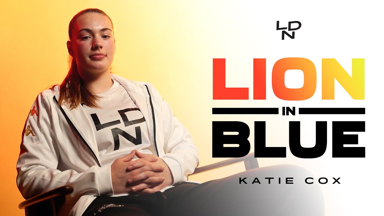 Lion in Blue | Katie Cox | London Lions Basketball UK