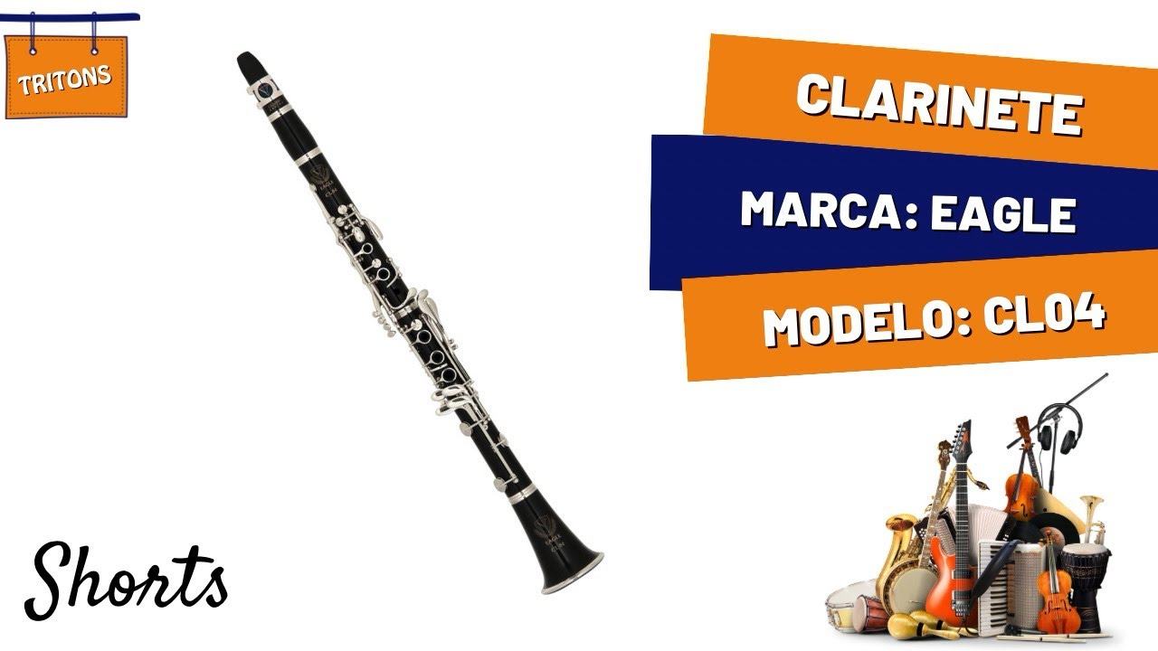 Clarinete Eagle - Modelo: CL04 (Enviamos para todo Brasil)