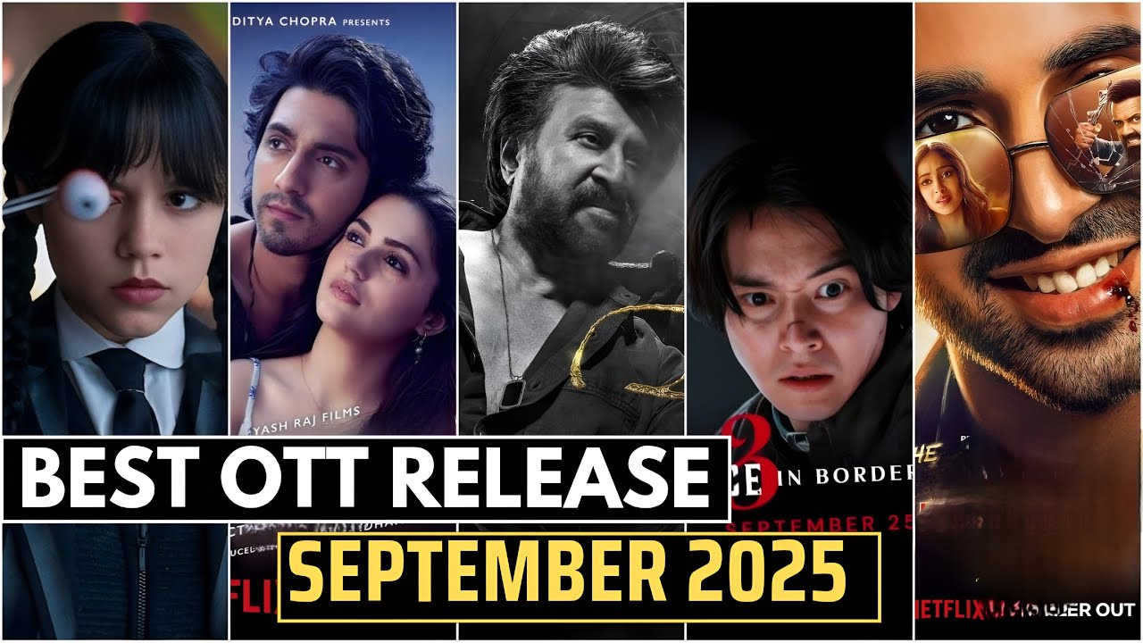 12 Best New OTT releases September 2025 | Must Watch Movies and Series 2025