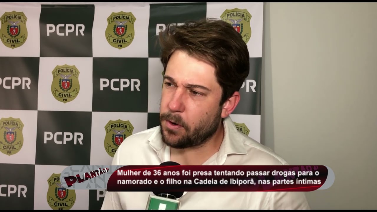 MULHER FOI PRESA TENTANDO PASSAR DROGAS NAS PARTES ÍNTIMAS NA CADEIA DE IBIPORA