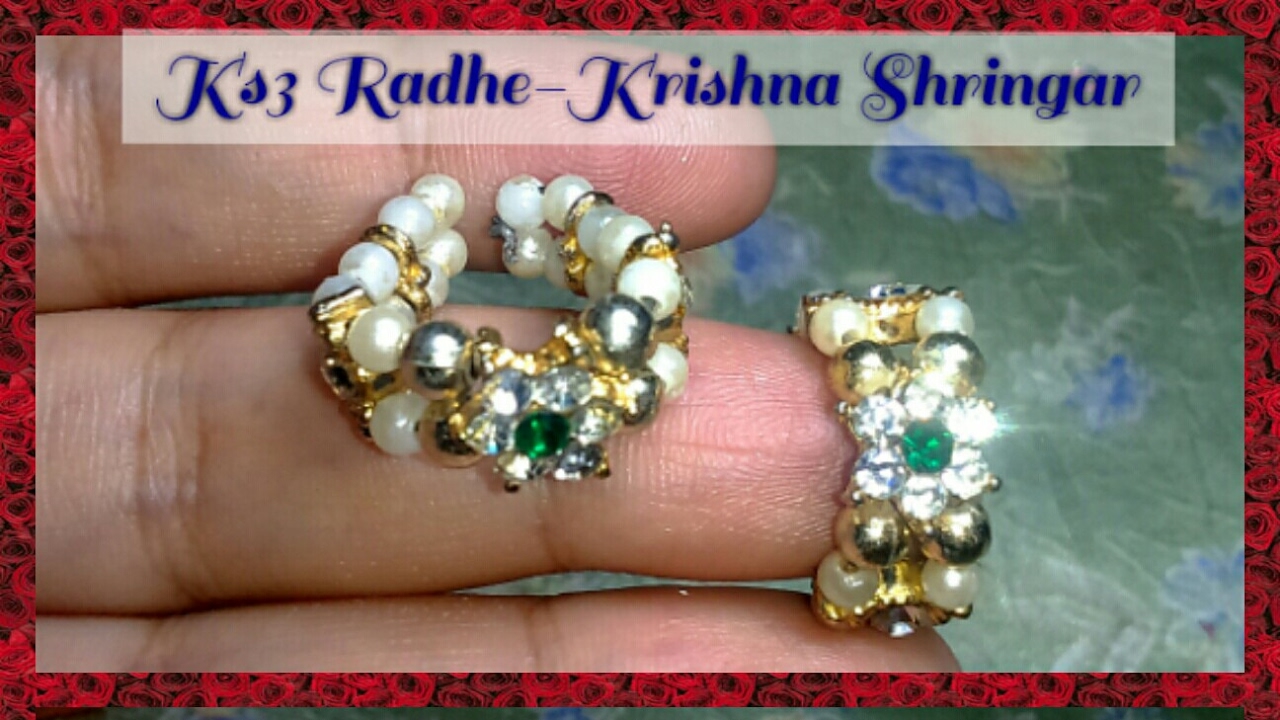 How to make Kade/Kangan for Laddu Gopal/Thakur ji/Baal Gopal,Ladoo Gopal Shringar