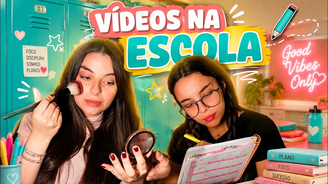 MINHA ESCOLA NUM VÍDEO - Gi & Madu