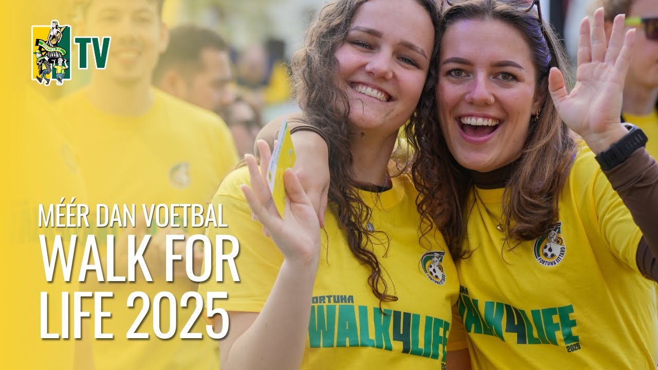 RECORDAANTAL bij WALK FOR LIFE 2025! - Fortuna SC TV