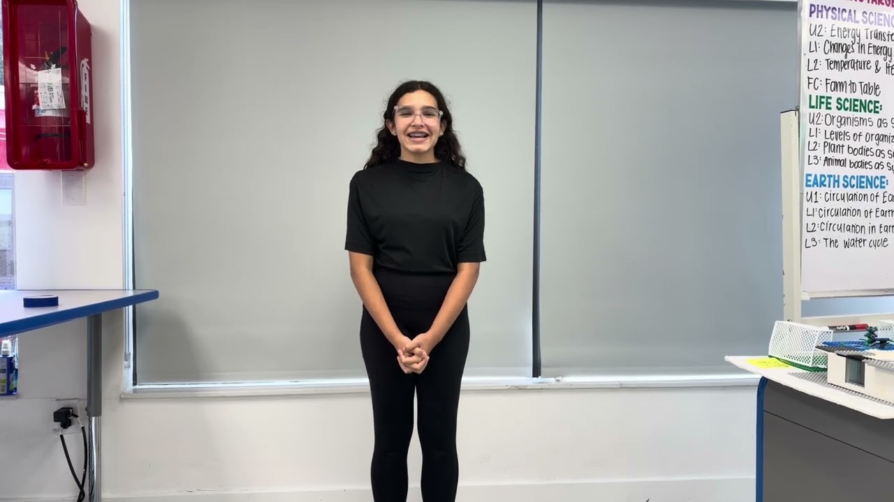 Alicia Oliveros- St. Hugh Catholic School Monologue 2