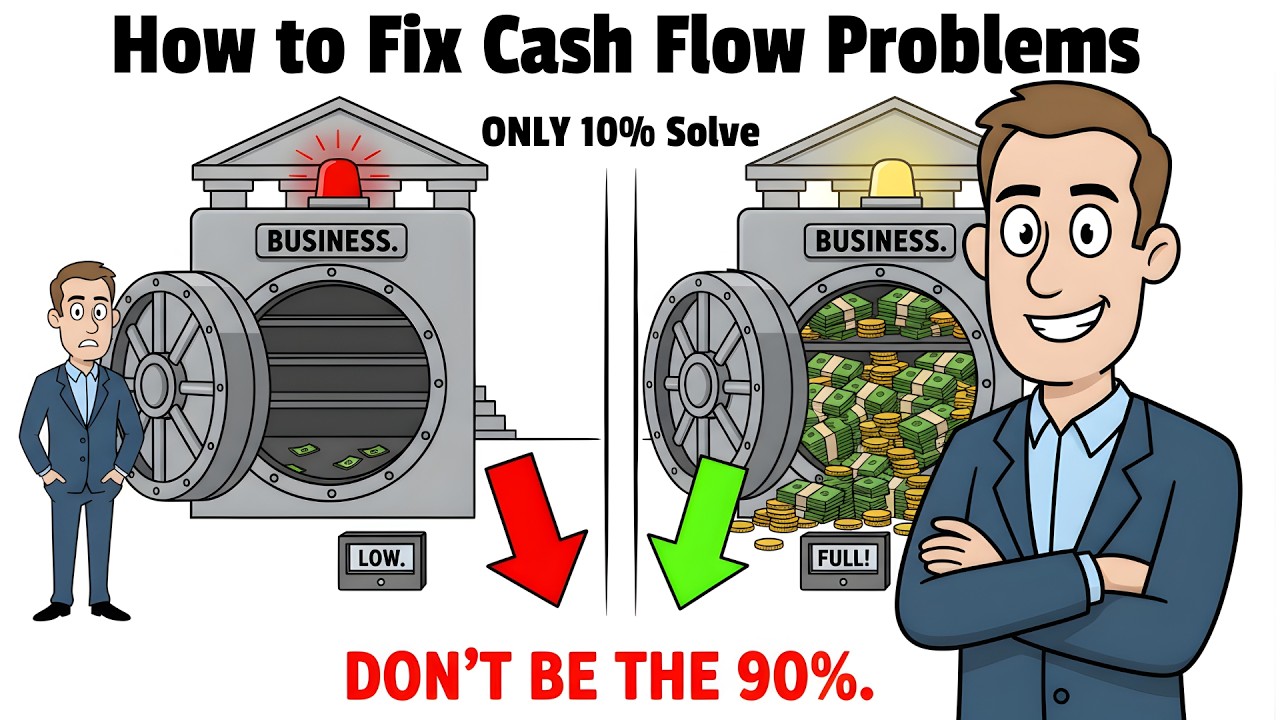 How to Fix Your Cash Flow Problems (Only 10% Solve these)