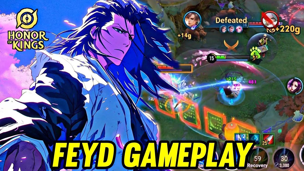 HOK : FEYD GAMEPLAY | IN JUNGLE - HONOR OF KINGS