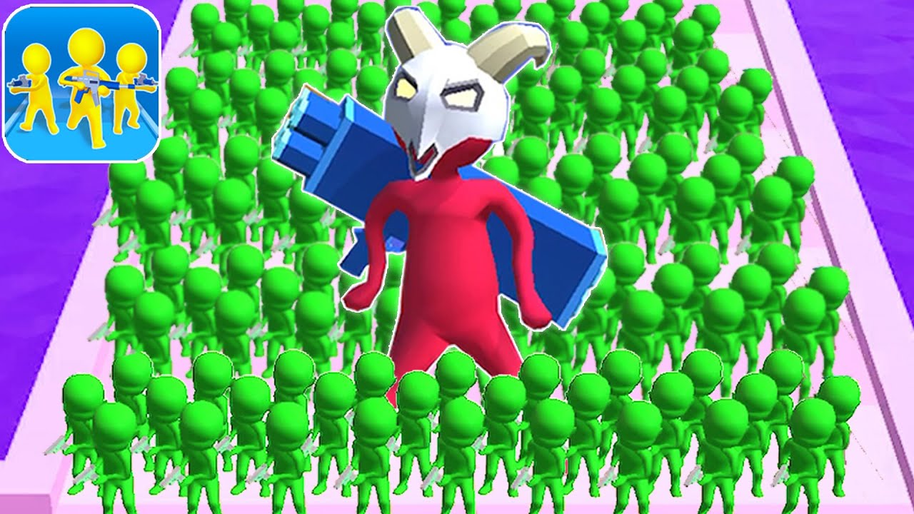 Gun Clash 3D - Gameplay (iOS, Android) Walkthrough Part 57 | Level 621-630