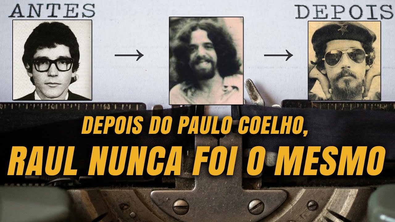 PAULO COELHO ERA UM 'HIPPIE' QUE LEVOU RAUL SEIXAS PRO MAU CAMINHO