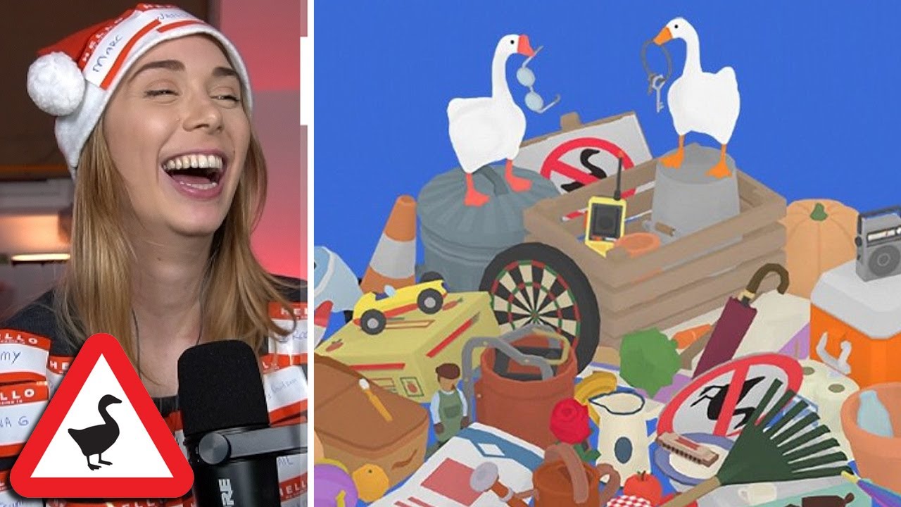 Laughing SO HARD - Untitled Goose Game w/ Marz!