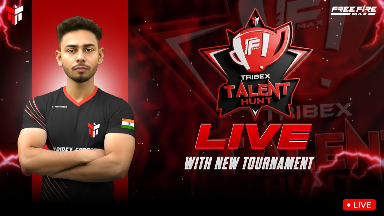 Talent Hunt – Tribex Esports | Free Fire Live Stream | Join the Squad!