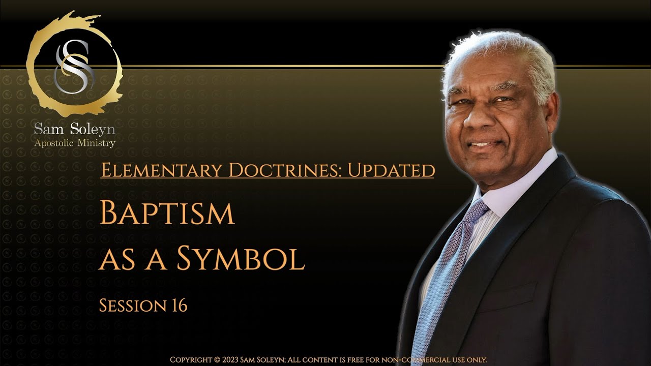 Baptism as a Symbol