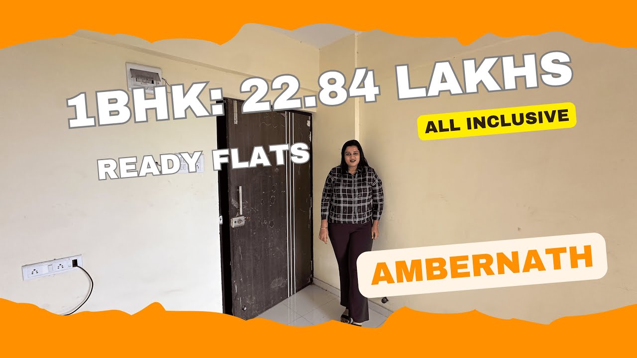 Call: 8055855866 | 1 BHK @ ₹22.84 Lakhs (All Incl) | Ready to Move Flats @ Patel Prayosha, Ambernath