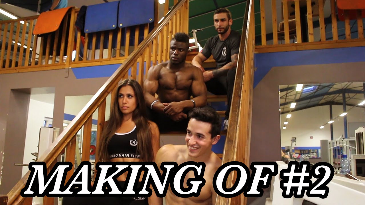 Making of : Shooting No Pain No Gain Tibo Inshape Nathan Mozango Caroline CLN Fitness