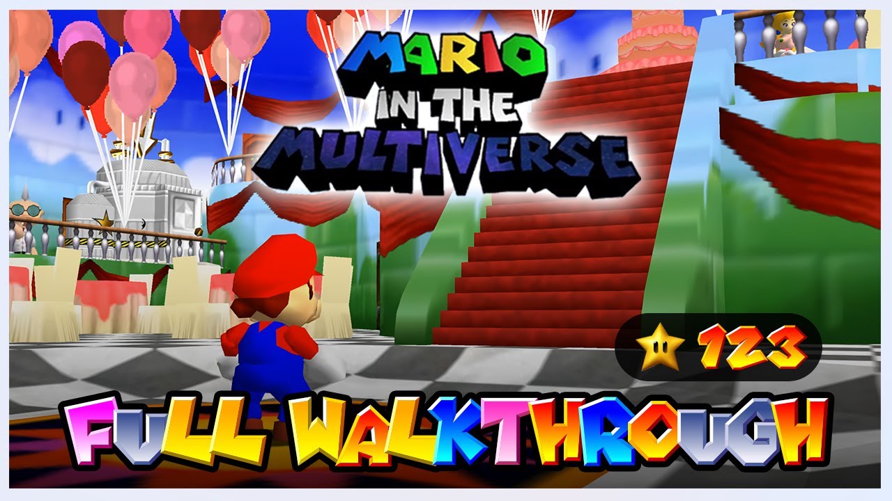 100% Walkthrough - Mario in the Multiverse (Full Longplay).