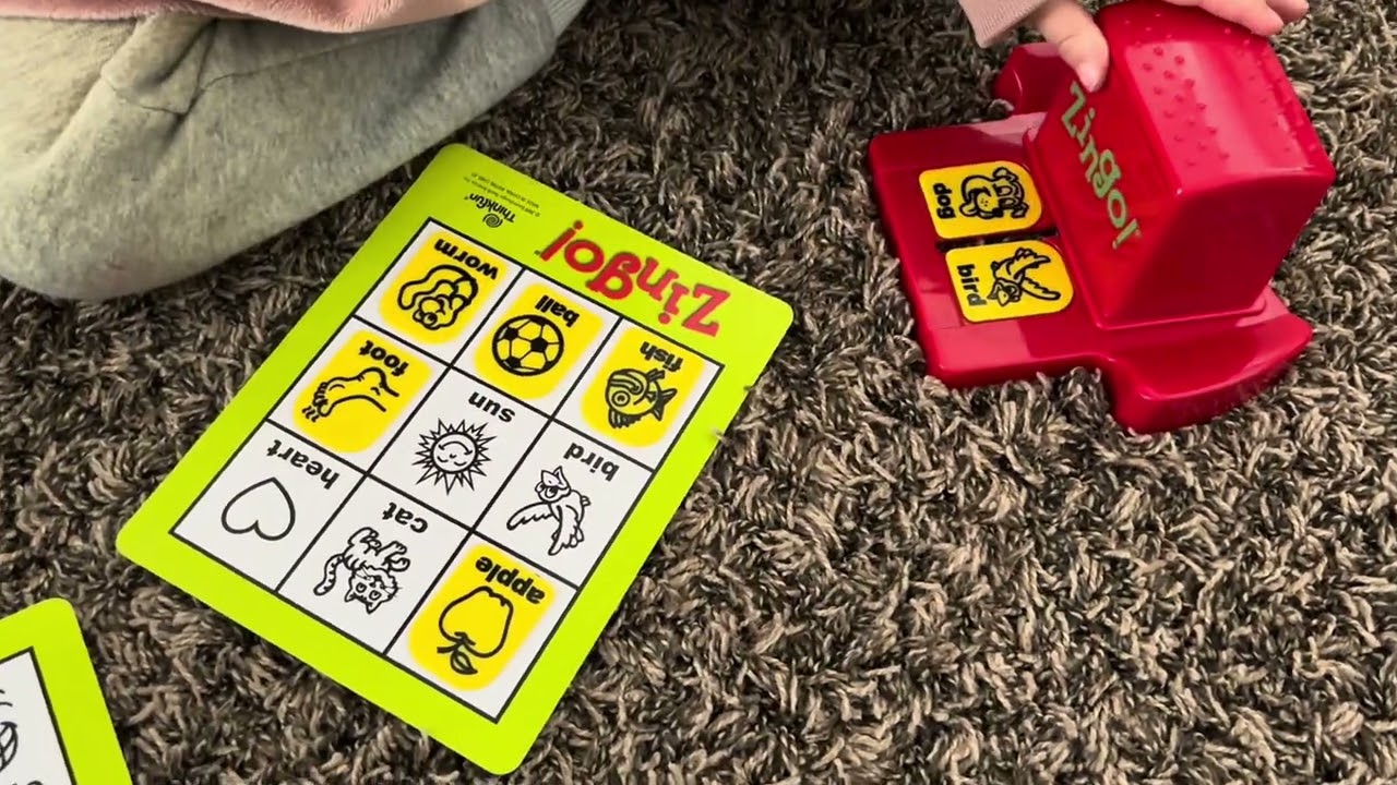 Fun for the whole family - Zingo game