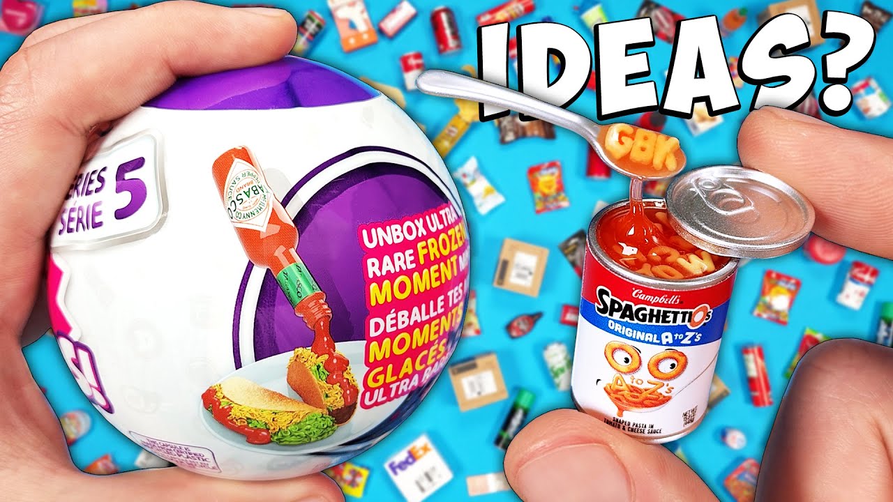 Какие Mini Brands Series 5 можно объединить с MiniVerse?