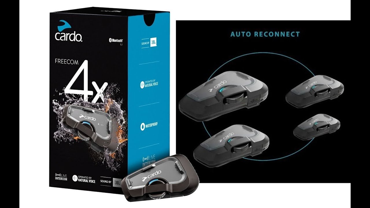 Cardo Freecom 4X Duo - unboxing