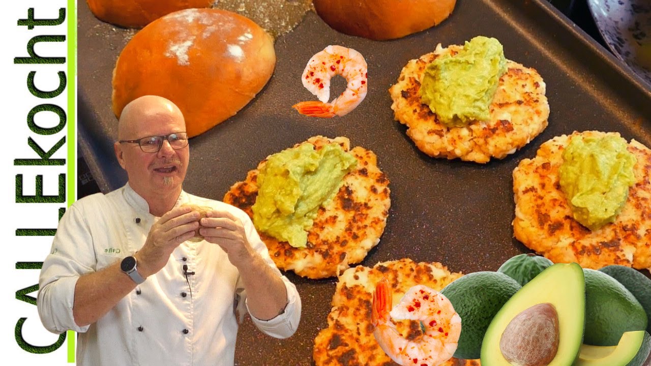 "Garnelen Burger Deluxe" - Besser geht es nicht!  Mein Komplett-Rezept