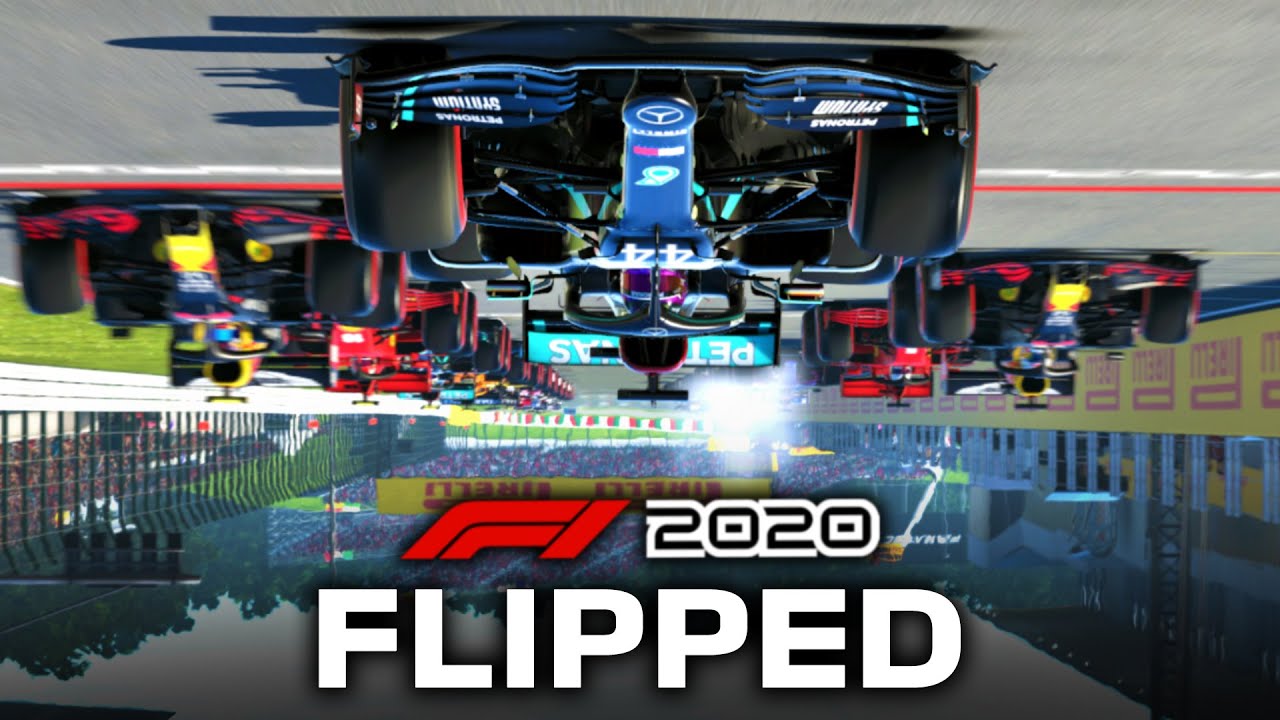 Racing with FLIPPED CONTROLS on F1 2020! with a HILARIOUS ENDING! ft FNG