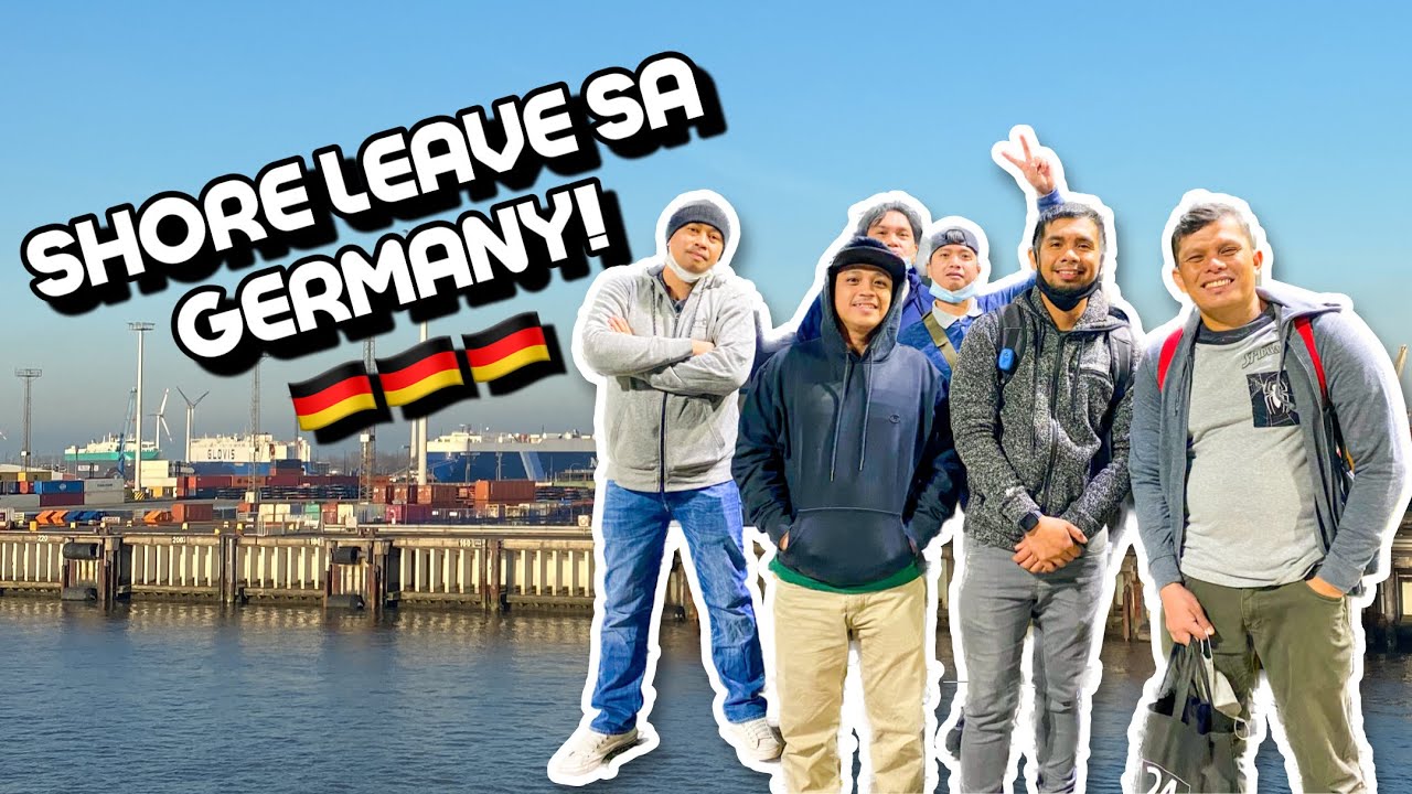 Shore Leave Sa Germany! Sa wakas after 3 years naka labas din! | Seaman Vlog