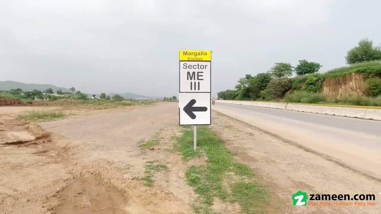 10 MARLA RESIDENTIAL PLOT FOR SALE IN MARGALLA ENCLAVE MARGALLA AVENUE ISLAMABAD