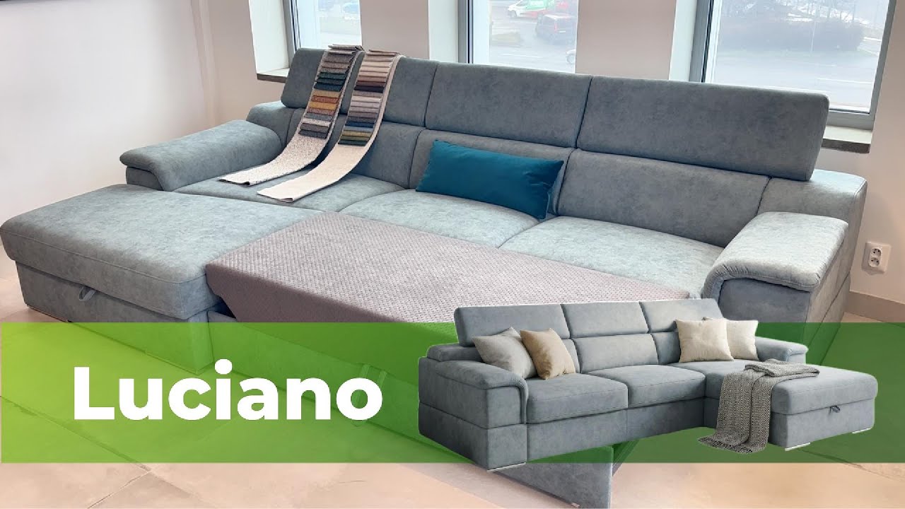 🛋️ SEDAČKA LUCIANO - Chceš sedačku, ktorá zvládne všetko? 💪