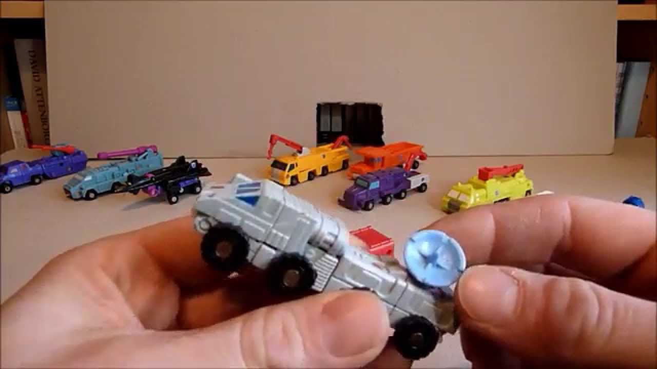 Transformers G1 Micromaster Autobot + Decepticon Combiner Squads Review