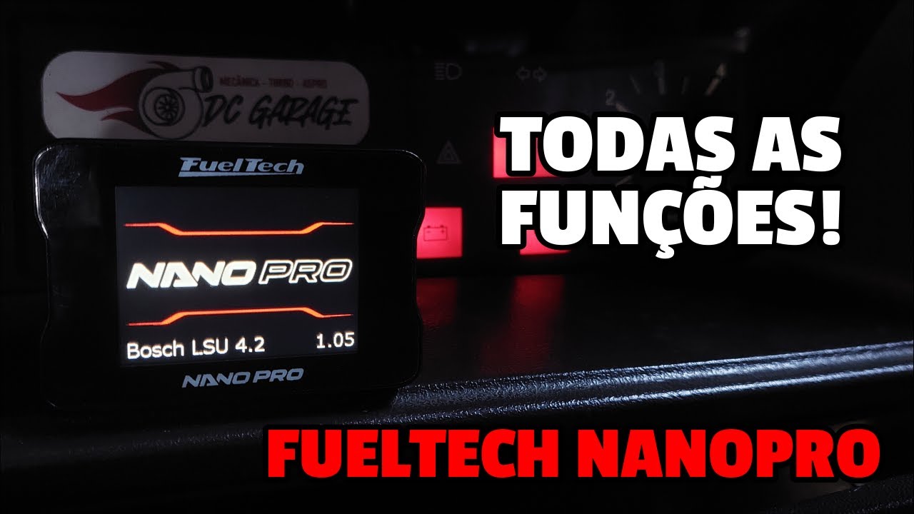 FUNCIONALIDADES DA FUELTECH NANOPRO!