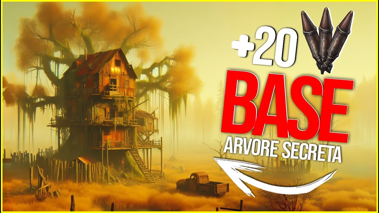 Eu Construi Uma BASE SECRETA NA ARVORE no Rust...