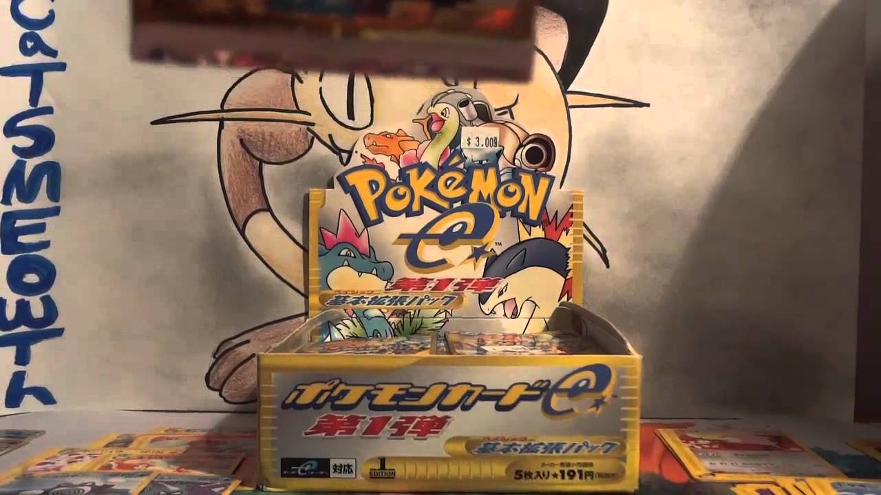 Pokemon Japanese Expedition 1 55 Packs Part 1 - 2575 Booster Opening - Part 24