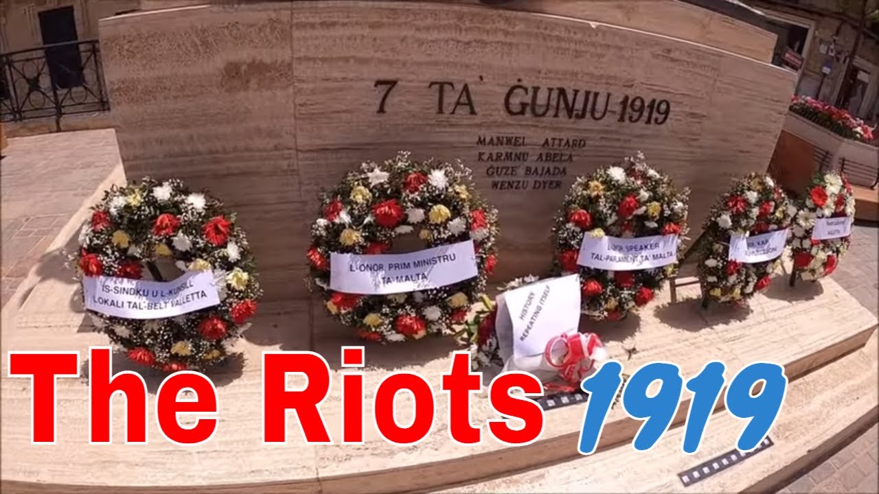 FIGHT FOR FREEDOM , Sette Giugno / Seventh of June, Valletta , MALTA