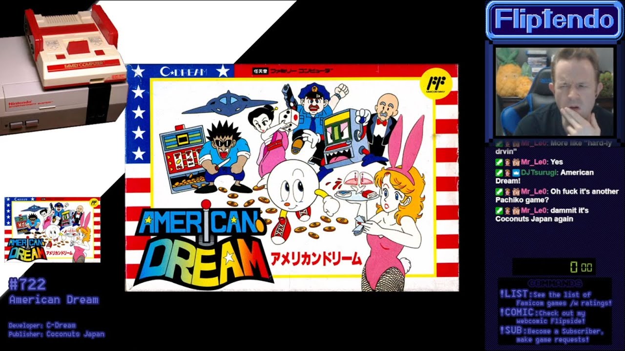 Fliptendo #722. American Dream