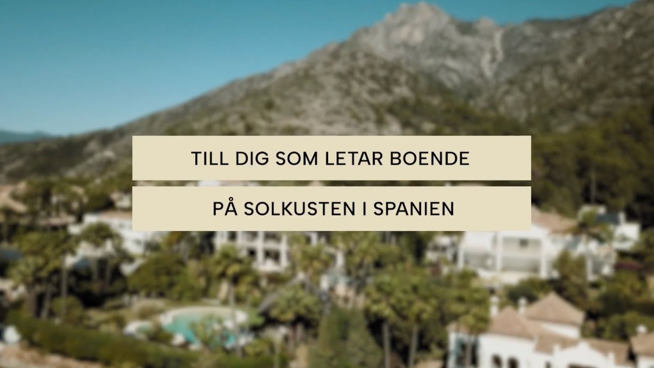 Vill du k&ouml;pa fastighet p&aring; solkusten i Spanien?