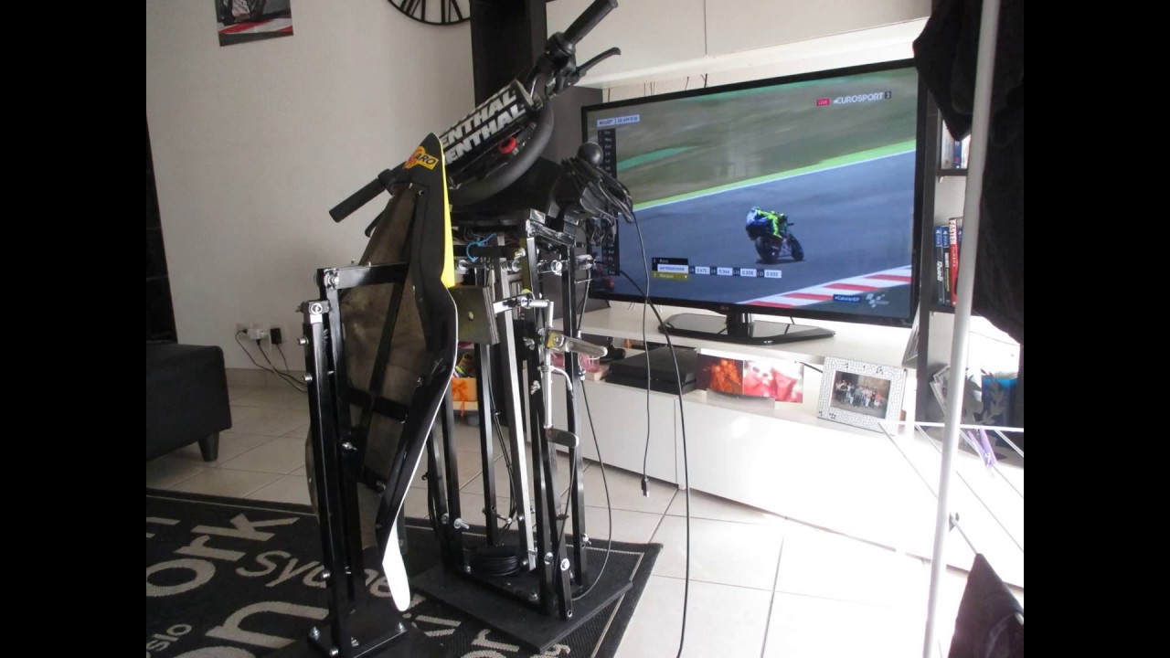 simulateur moto PC.