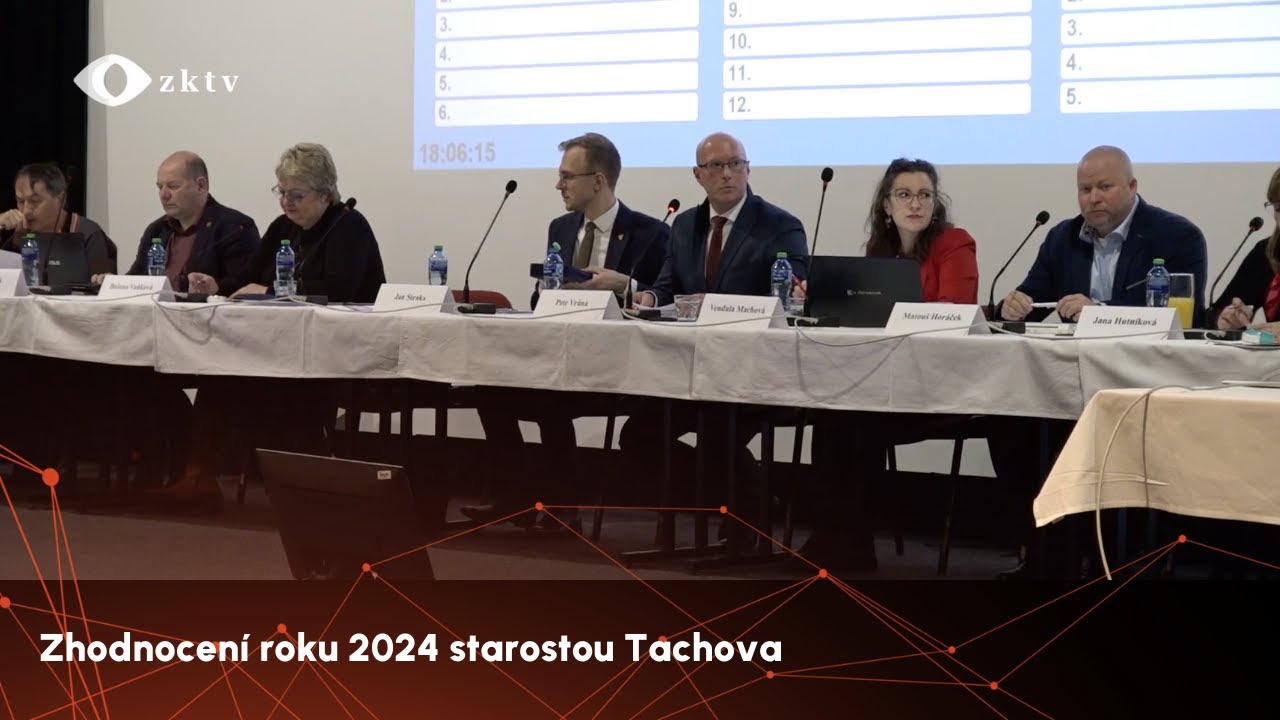 Zhodnocení roku 2024 starostou města Tachova