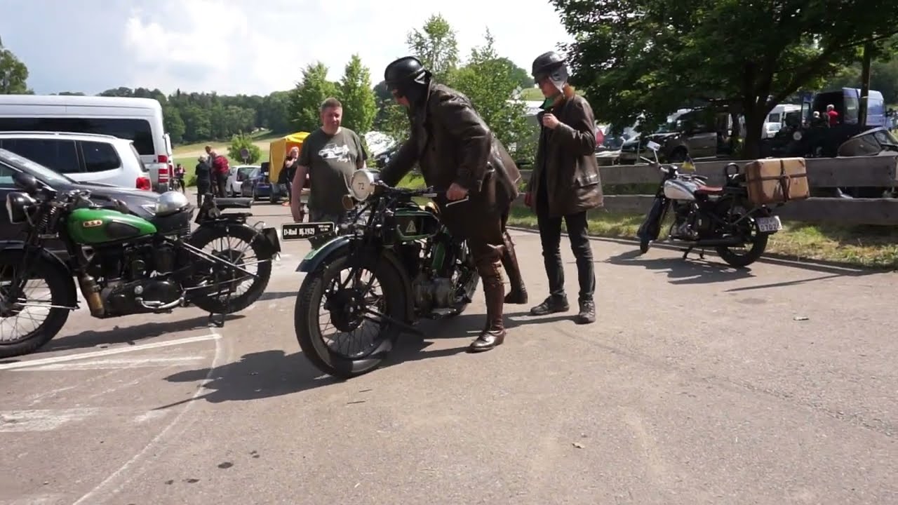 8.Oldtimerrallye Kriebstein für Motorräder bis 1939 - Falkenhain 16.-17.06.23 Teil 1
