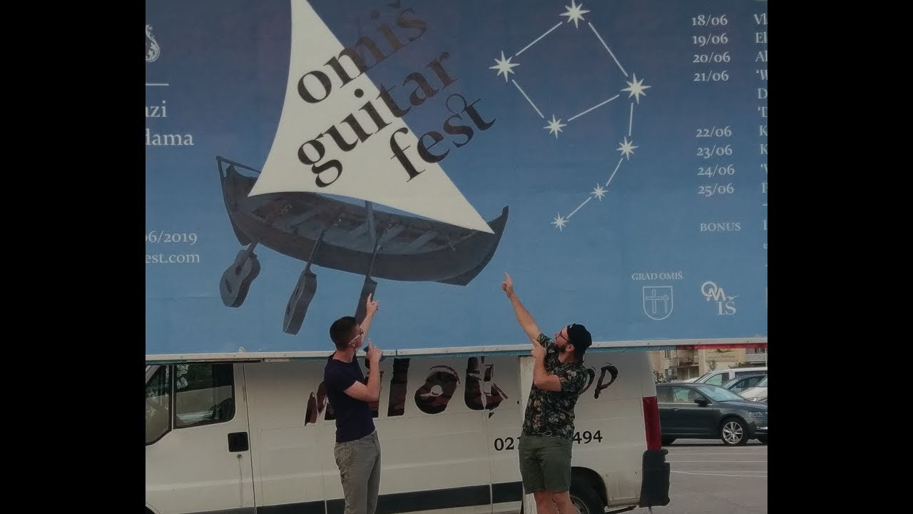 Omiš Guitar Fest 2019., Vito Kovačević & Eduard Kobešćak performance + Video blog
