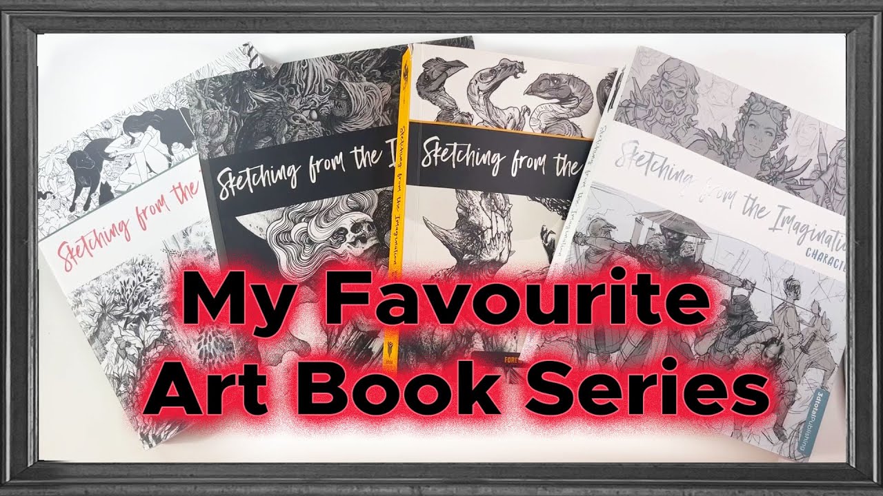 My  Favourite Art Book Series | Meet some amazing Artists